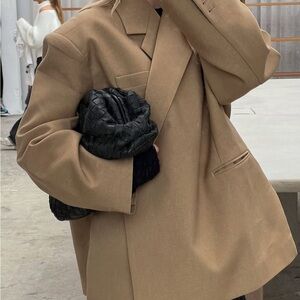 Oversized Camel Blazer